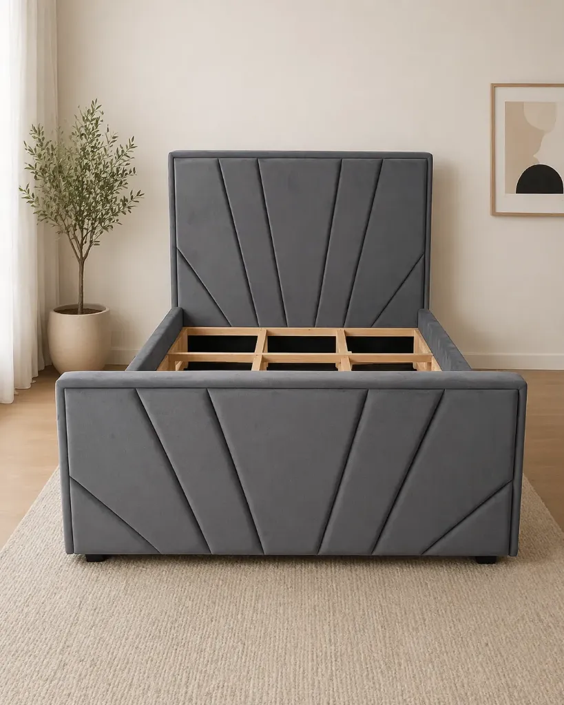 Cama Constanza (Berlín tono Taupe)